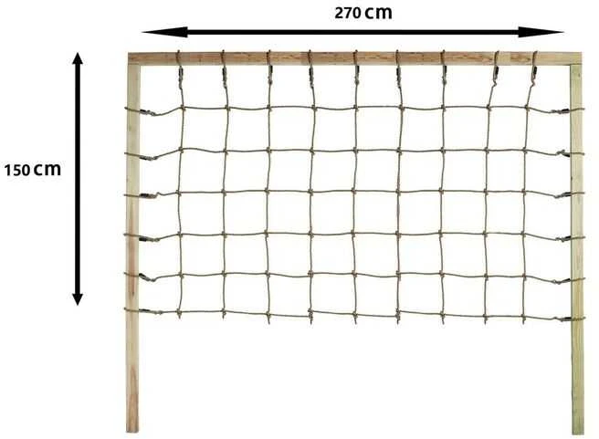 Laipiojimo tinklas 2.7 x 1.5 m