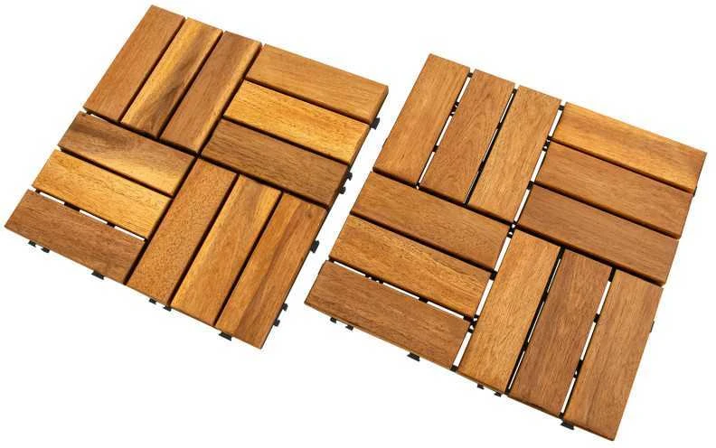 Lauko grindų danga, 30 x 30 x 2,4cm, 10 vnt