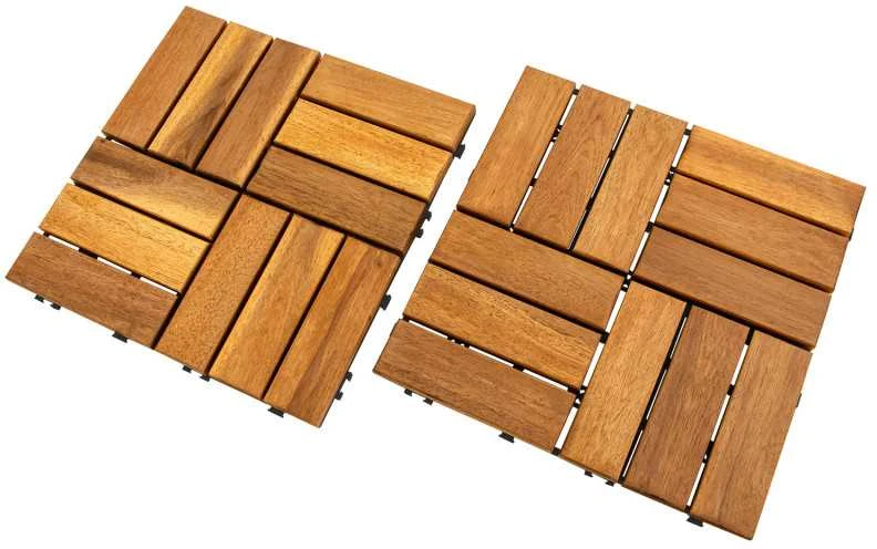 Lauko grindų danga, 30 x 30 x 2,4cm, 10 vnt