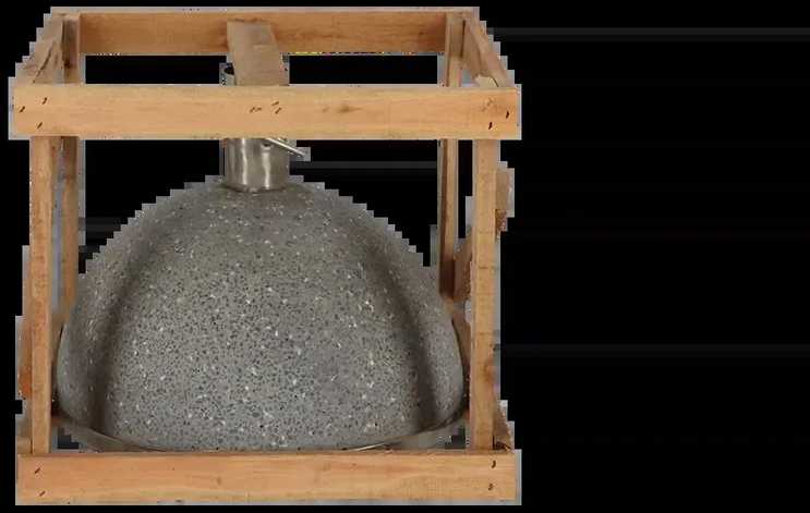 Lauko skėčio pagrindas M, tamsiai pilkas granitas, ⌀ 35,5 cm, 29 kg