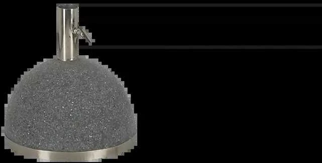 Esschert Design Stovas skėčiui nuo saulės, juodas, 11,5kg, S dydžio