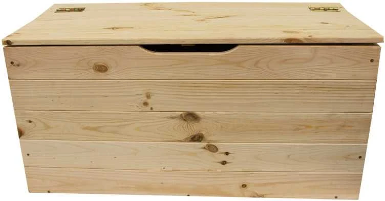 Medinė daiktadėžė 75 x 33 x 35,5 cm, natūrali