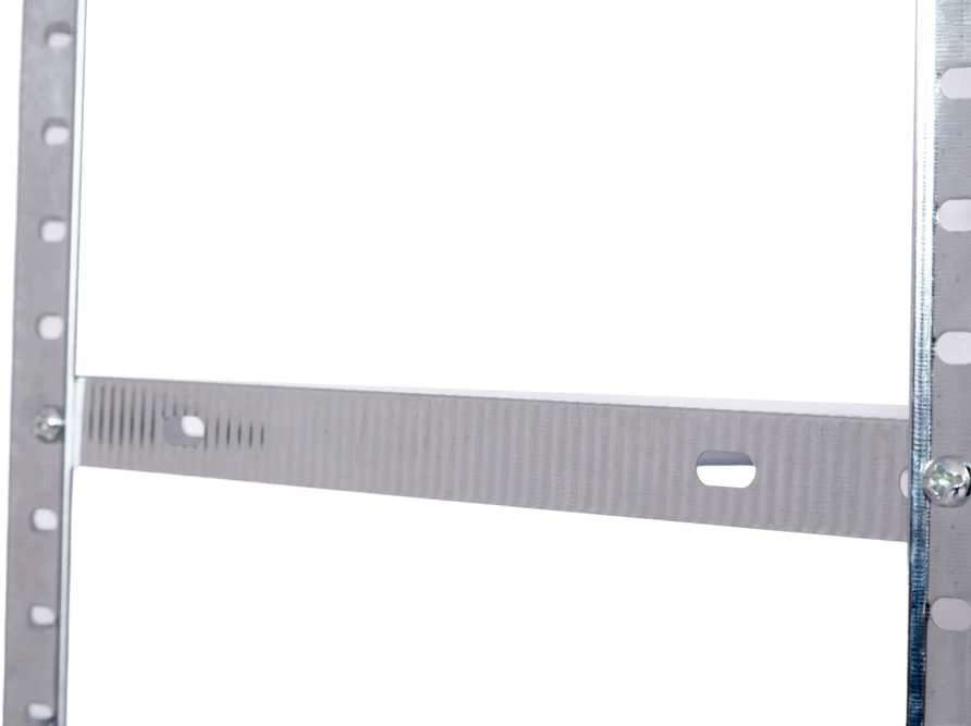 Metalinė sandėliavimo lentyna - stelažas HATIS, 150x70x30, 40 kg