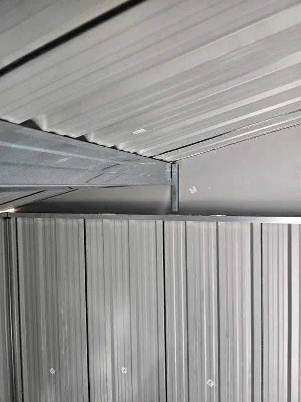 Metalinis sandėliukas HATIS, 11,7 m2, antracito