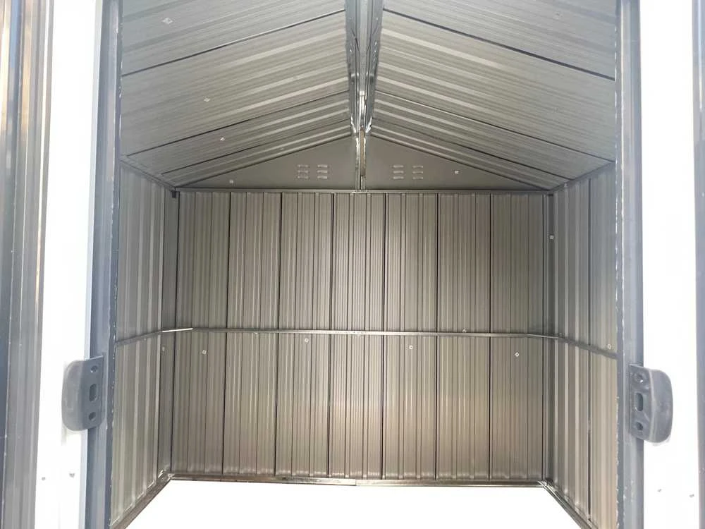 Metalinis sandėliukas HATIS, 11,7 m2, antracito