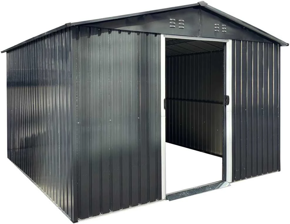 Metalinis sandėliukas HATIS, 3,82 m2, antracito