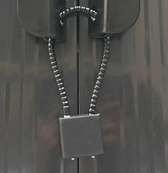 Metalinis sandėliukas HATIS, 3,82 m2, antracito