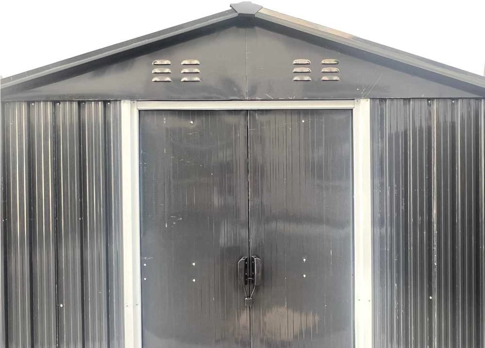 Metalinis sandėliukas HATIS, 3,82 m2, antracito