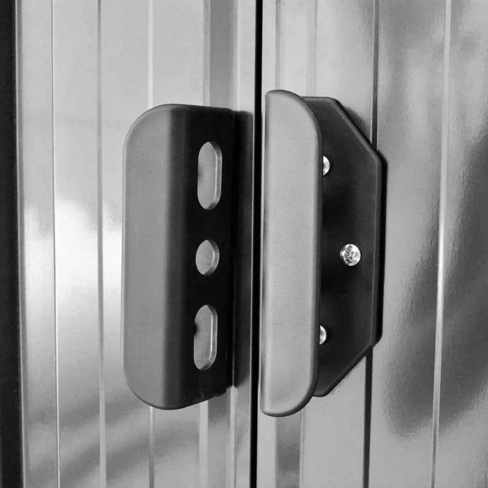 Metalinis sandėliukas HATIS, 3,82 m2, antracito