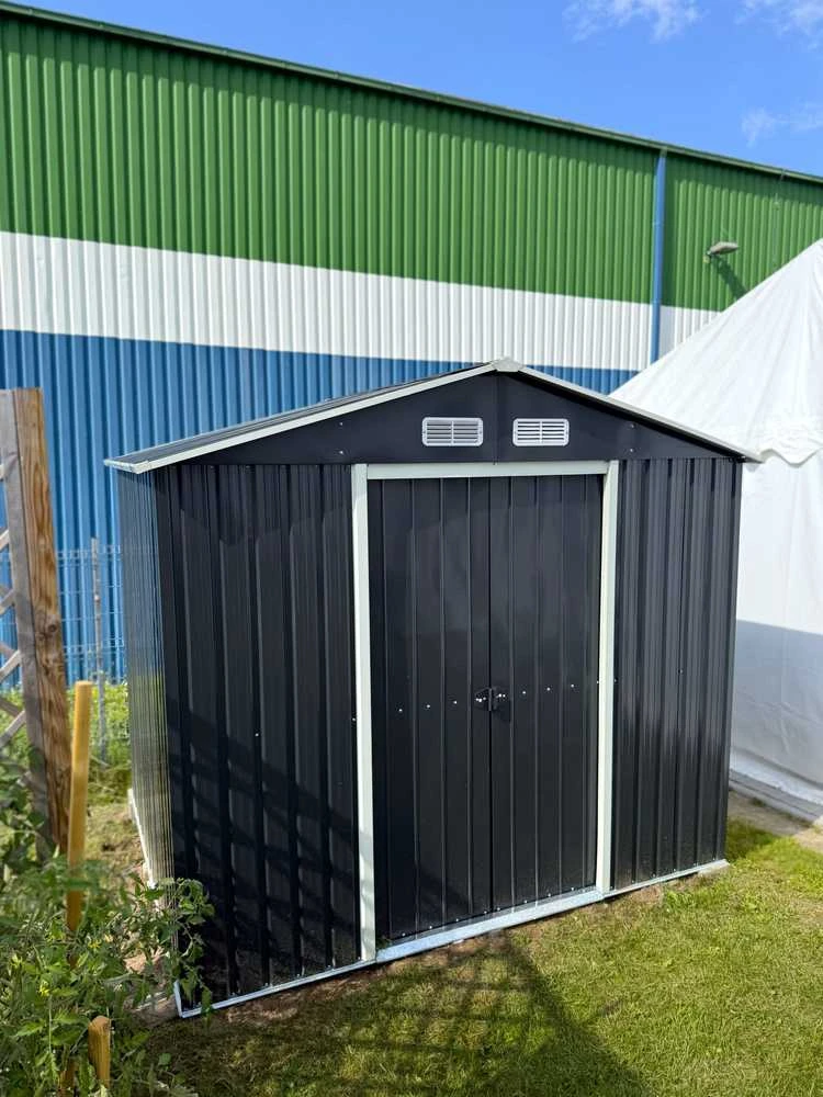 Metalinis sandėliukas HATIS, 4,61 m2, antracito