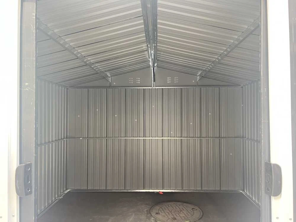 Metalinis sandėliukas HATIS, 4,61 m2, antracito