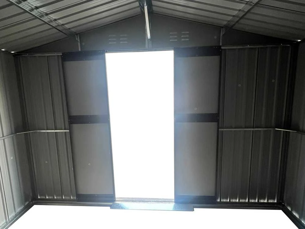 Metalinis sandėliukas HATIS, 4,61 m2, antracito