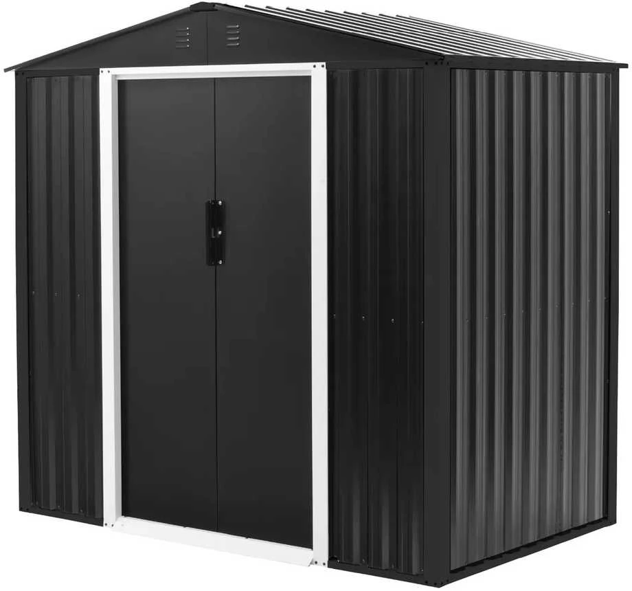 Metalinis sandėliukas HATIS, 4,61 m2, antracito