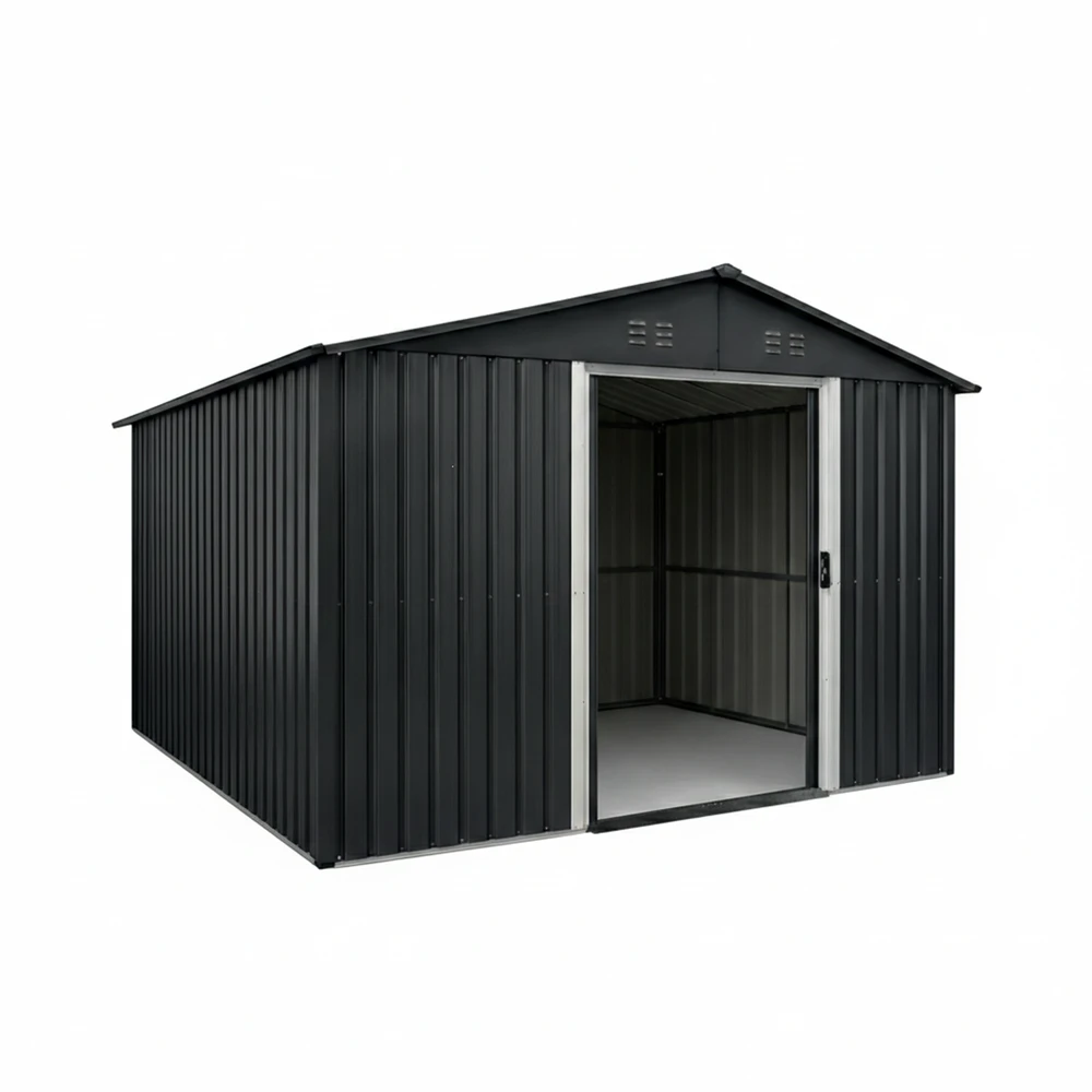 Metalinis sandėliukas HATIS, 4,61 m2, antracito