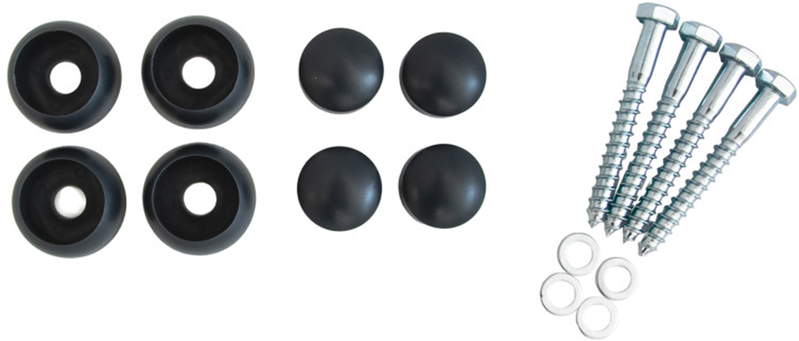 Metalinis skersinis 60 cm, antracito