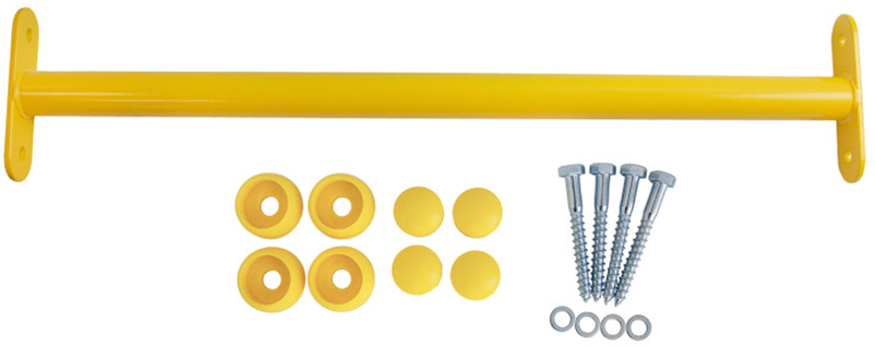 Metalinis skersinis 60 cm, geltonas