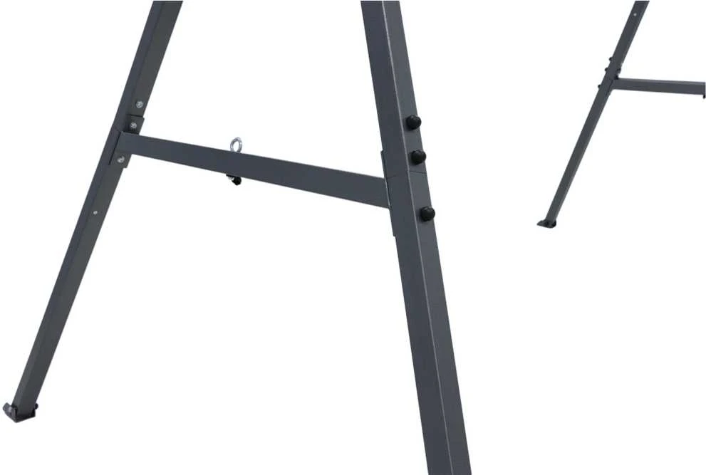 Metalinis sūpynių rėmas HATIS „Double Swing“, antracito