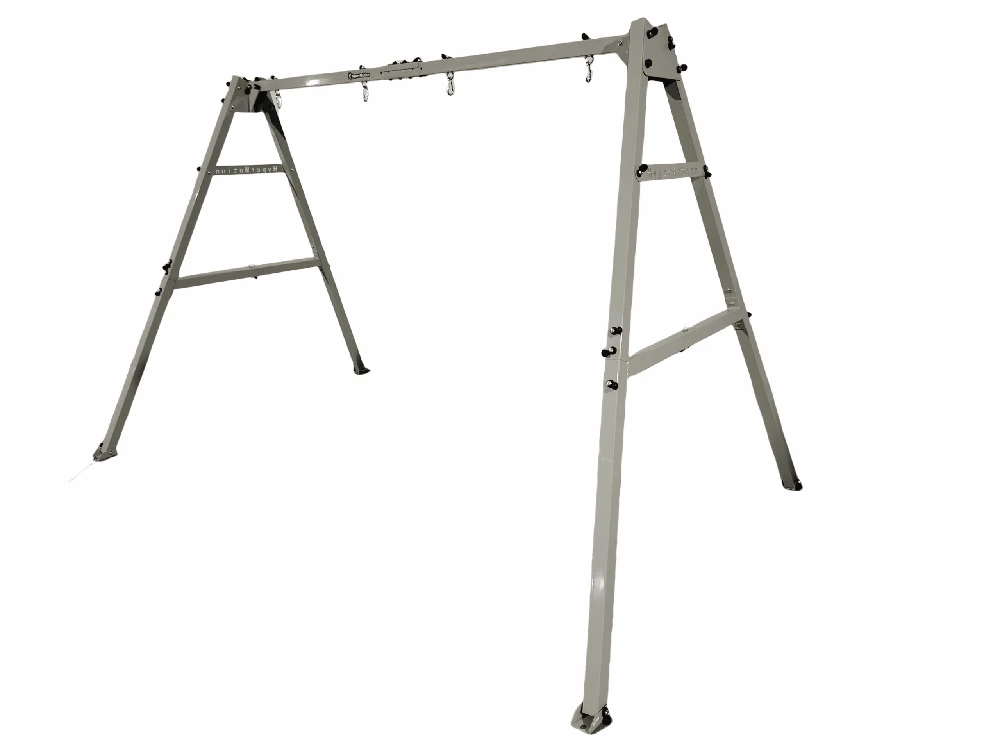 Metalinis sūpynių rėmas HATIS „Double Swing“, antracito