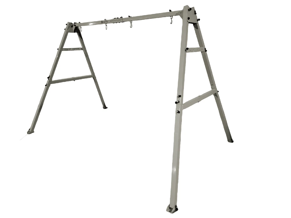 Metalinis sūpynių rėmas HATIS „Double Swing“, antracito