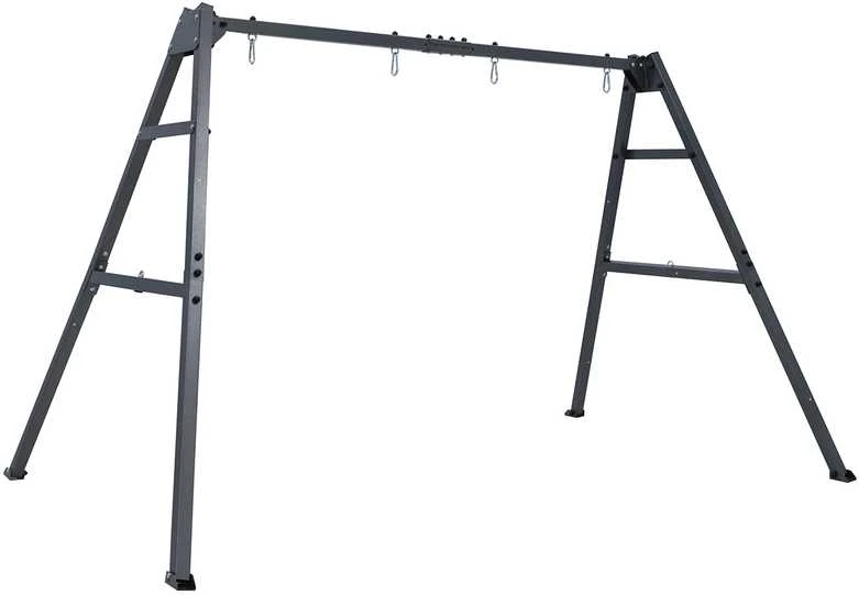 Metalinis sūpynių rėmas HATIS „Double Swing“, antracito