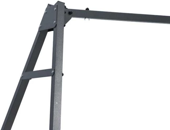 Metalinis sūpynių rėmas HATIS „Double Swing“, antracito