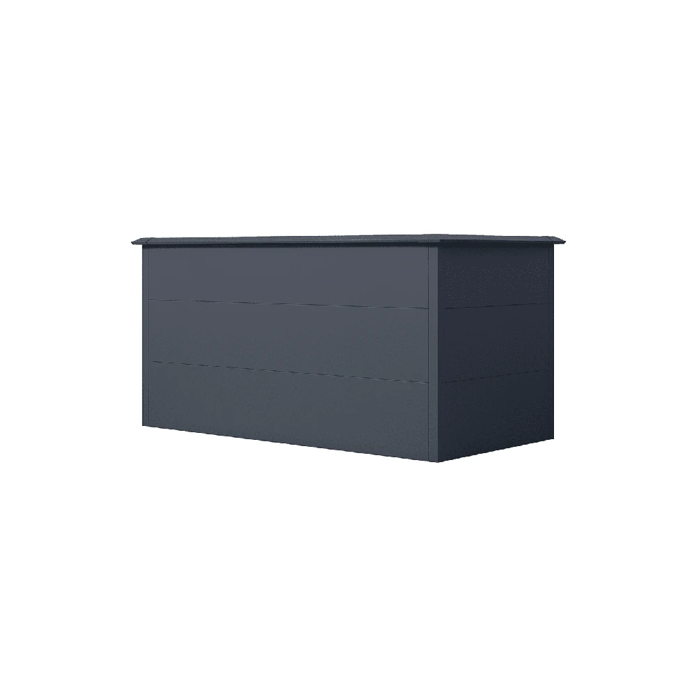 Metalinis vazonas HATIS, 150 x 75 x 77 cm, antracito