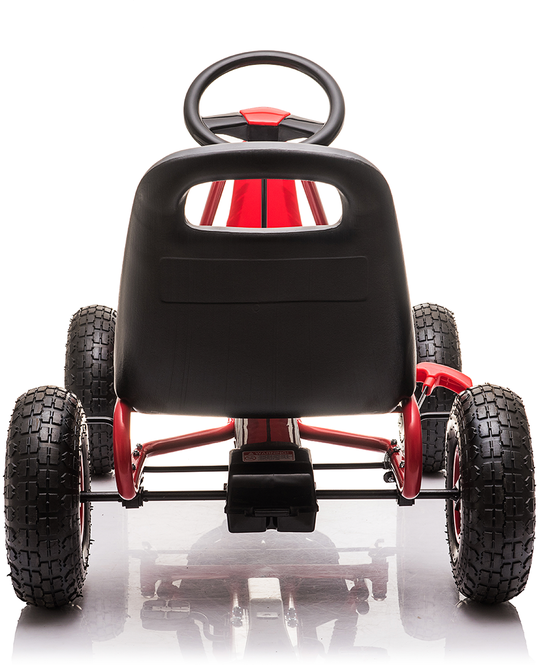 Minamas vaikiškas kartingas HATIS, raudonas