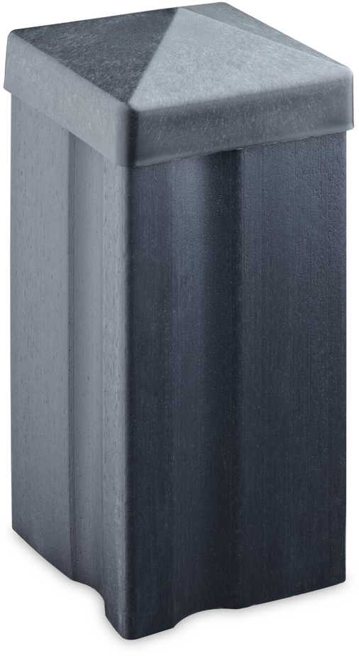 Pakelta lysvė HDPE ECO, 115 x 115 cm, antracito