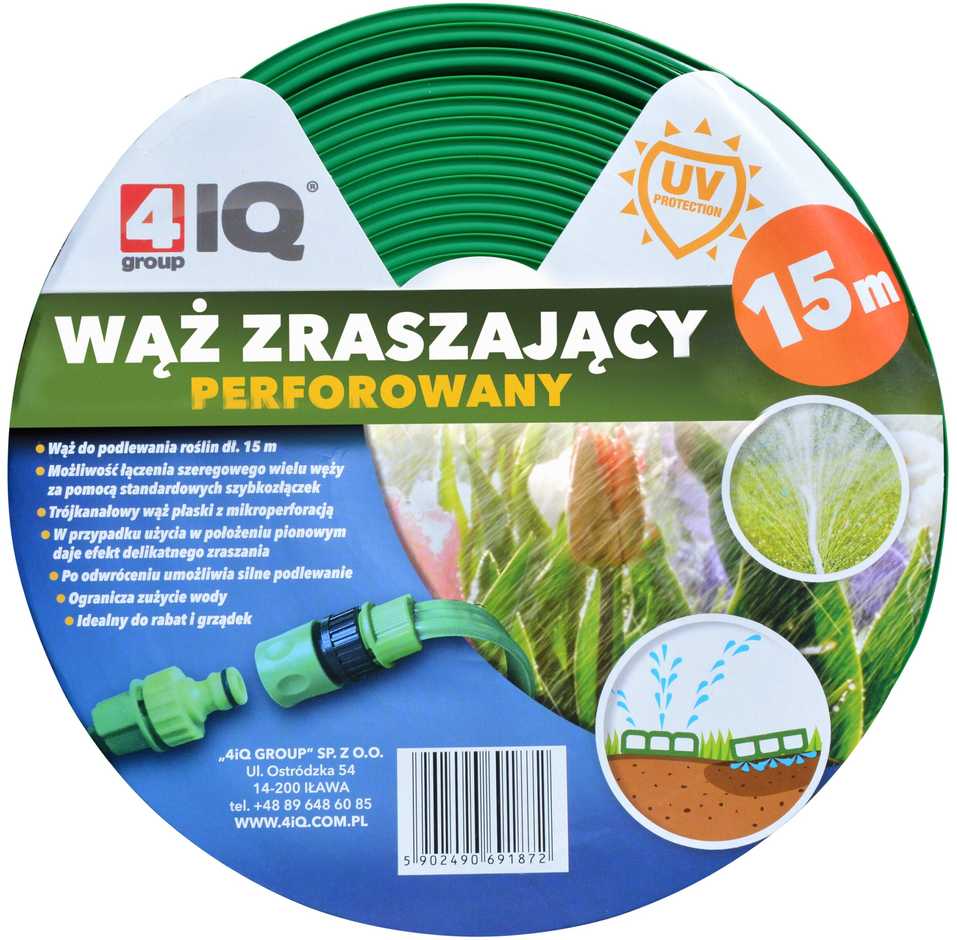 Perforuota laistymo žarna, 15 m