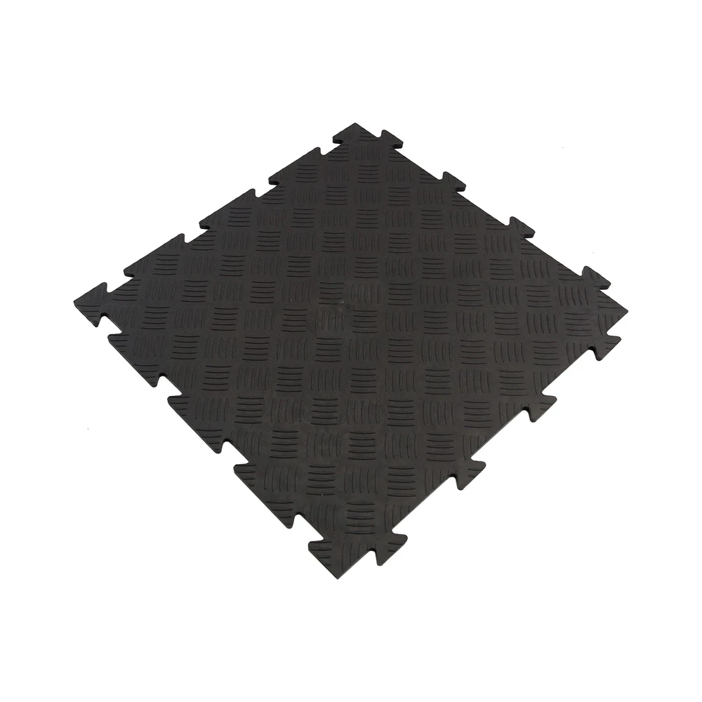 PVC grindų dangos „Diamond” užbaigimas, 48 x 5.1 x 0.8 cm, juodas