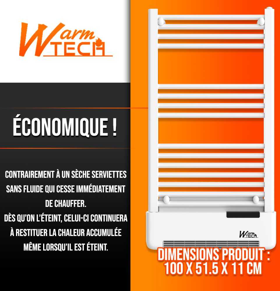 Rankšluosčių džiovintuvas 2 in 1, Warm Tech, 1500 W