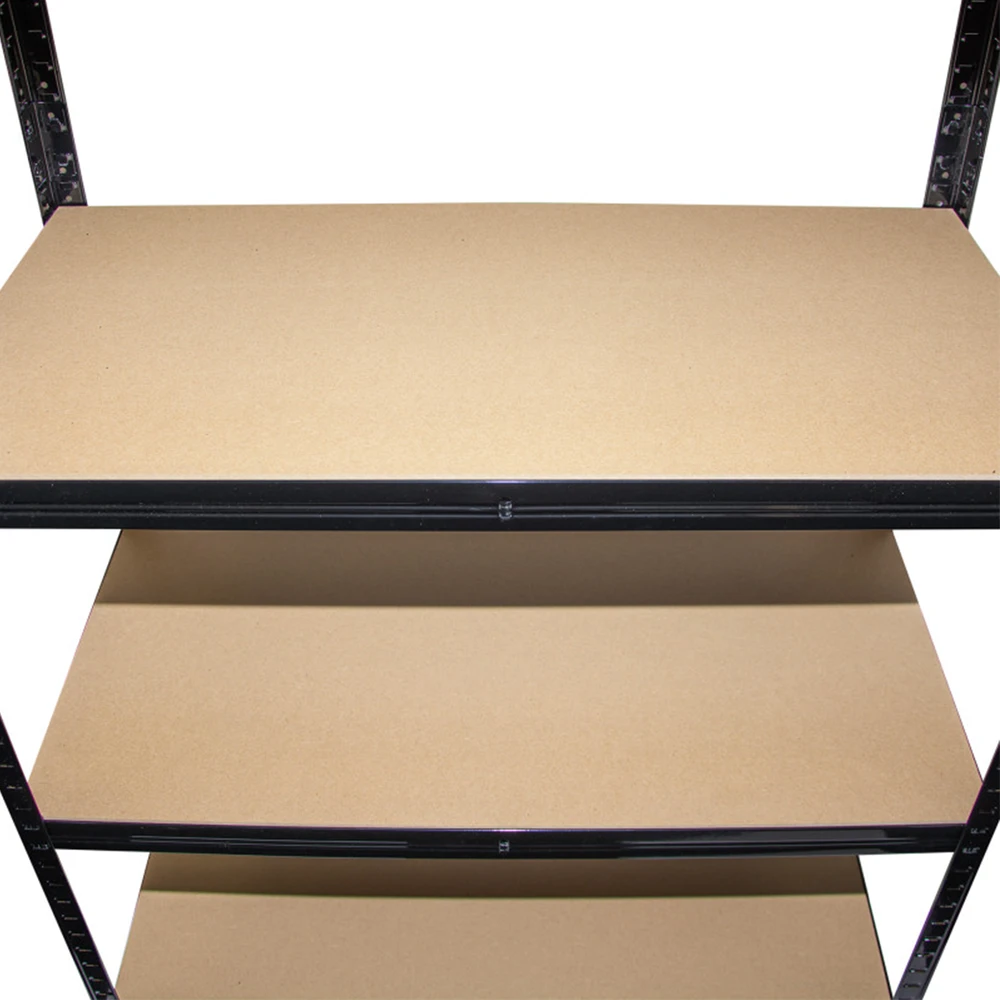 Sandėliavimo lentyna – stelažas, 180x75x35 cm, 150 kg, juoda