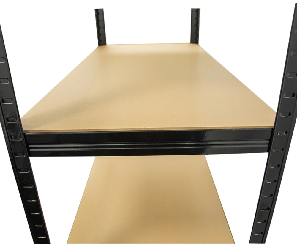Sandėliavimo lentyna – stelažas, 180x75x35 cm, 150 kg, juoda