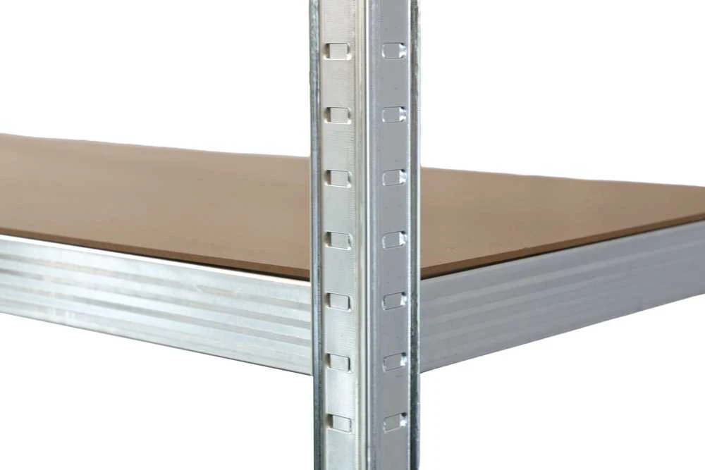 Sandėliavimo lentyna - stelažas HATIS, 180x90x45 cm, 265 kg, juoda