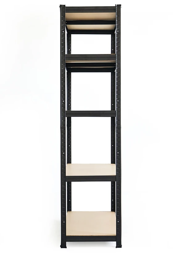 Sandėliavimo lentyna – stelažas HATIS, 180x90x45 cm, 265kg, juoda