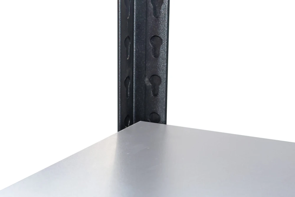 Sandėliavimo lentyna – stelažas HATIS, 183x124x48 cm, 400kg, juoda