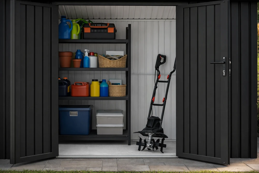Sodo sandėliukas HATIS Premium, 8,64 m2