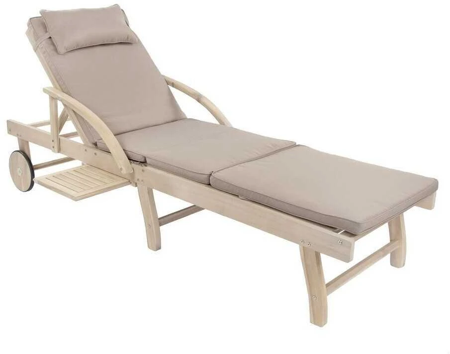 Sulankstomas gultas „St. Tropez“, smėlio spalvos
