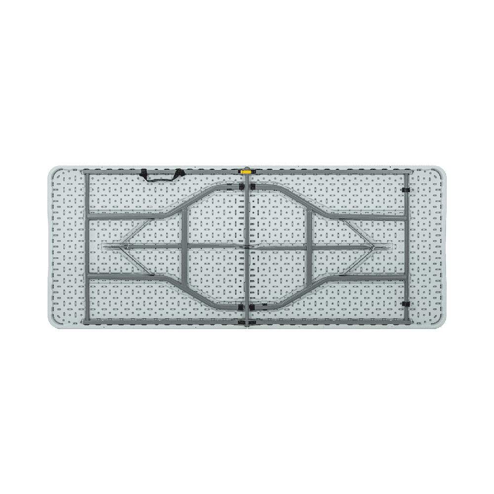 Sulankstomas lauko stalas HATIS, 152 x 70 x 74 cm, baltas