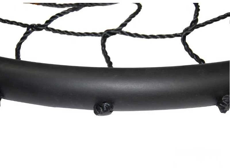 Sūpynės „Gandro lizdas“ 120 cm, juodos