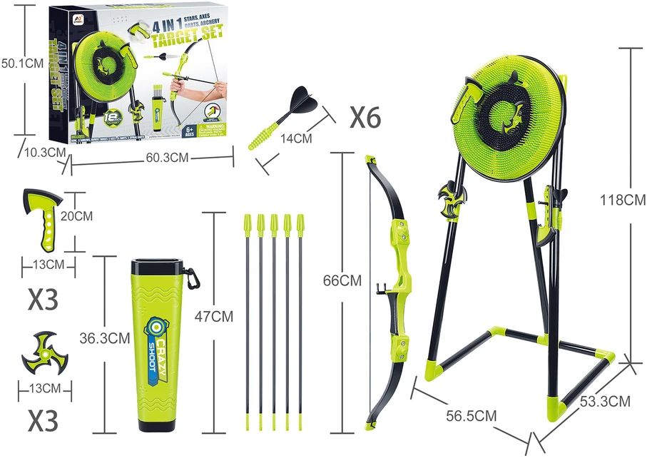 Taiklumo žaidimas „Taikinys“ 4in1