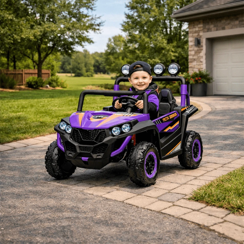 Rastar Vaikiškas elektrinis bagis HATIS, violetinis
