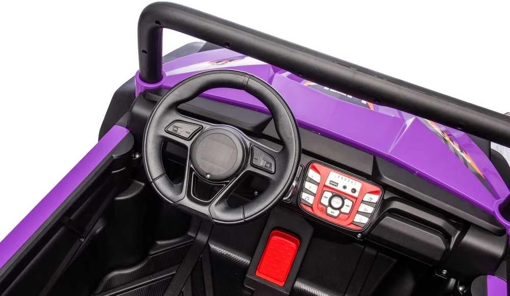 Rastar Vaikiškas elektrinis bagis HATIS, violetinis