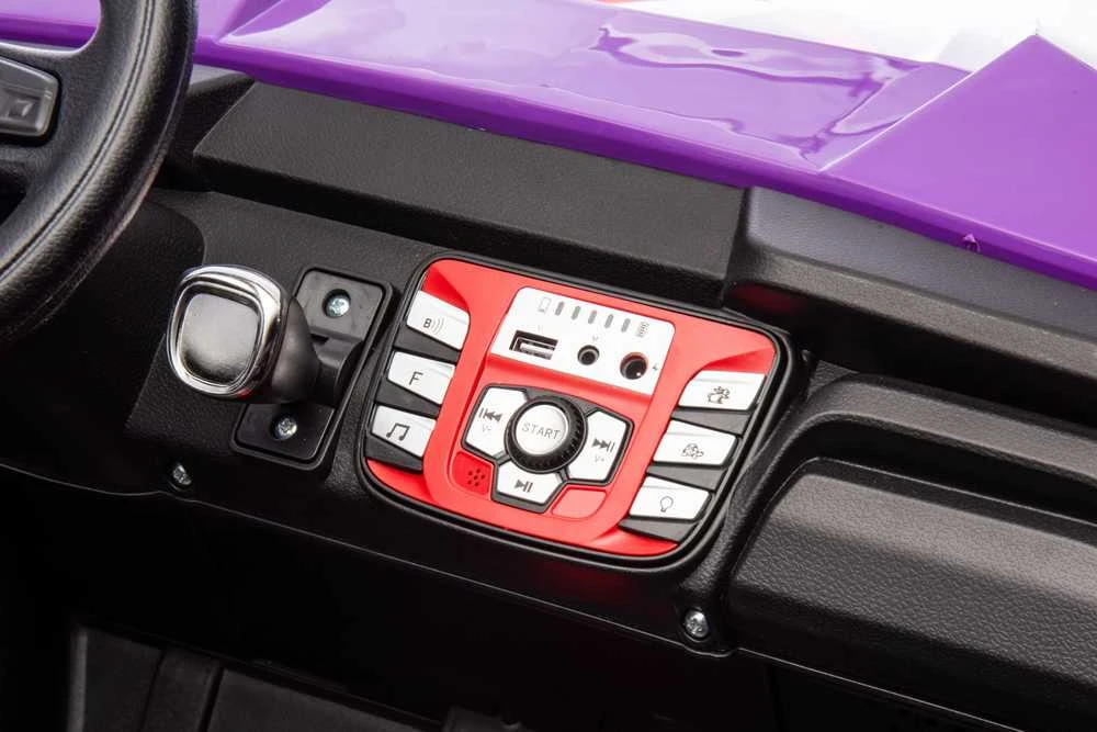 Rastar Vaikiškas elektrinis bagis HATIS, violetinis