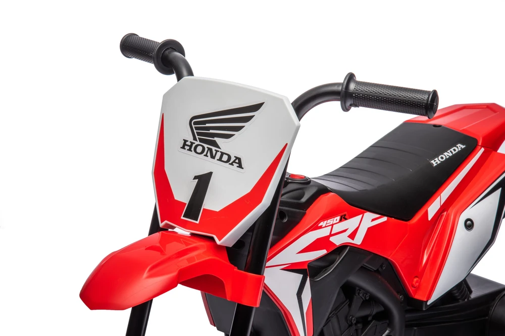 Vaikiškas elektrinis motociklas HATIS “Honda CRF“, raudonas