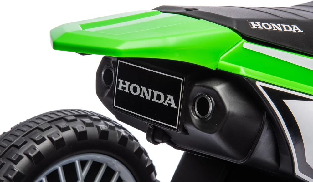 Vaikiškas elektrinis motociklas HATIS “Honda CRF“, šviesiai žalias