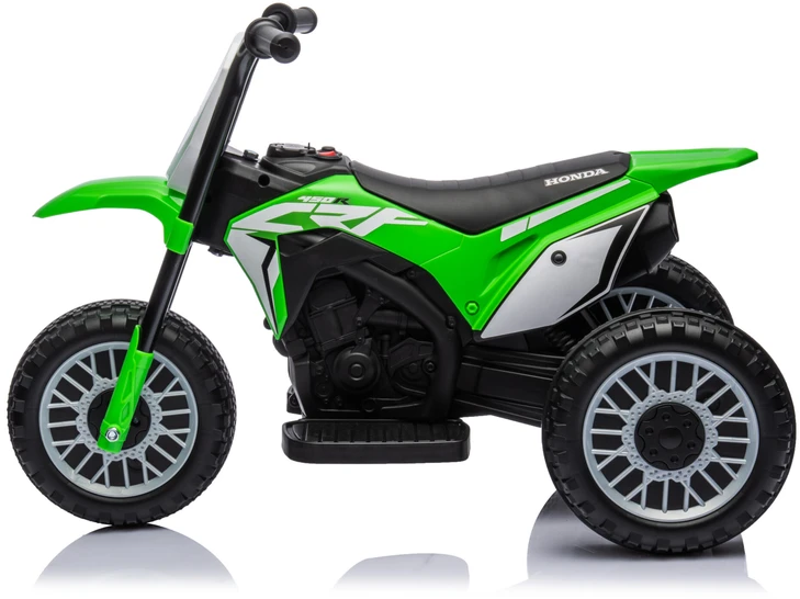 Vaikiškas elektrinis motociklas HATIS “Honda CRF“, šviesiai žalias