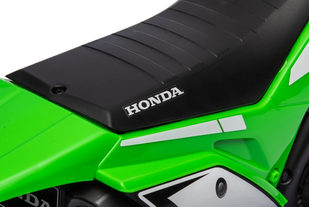 Vaikiškas elektrinis motociklas HATIS “Honda CRF“, šviesiai žalias