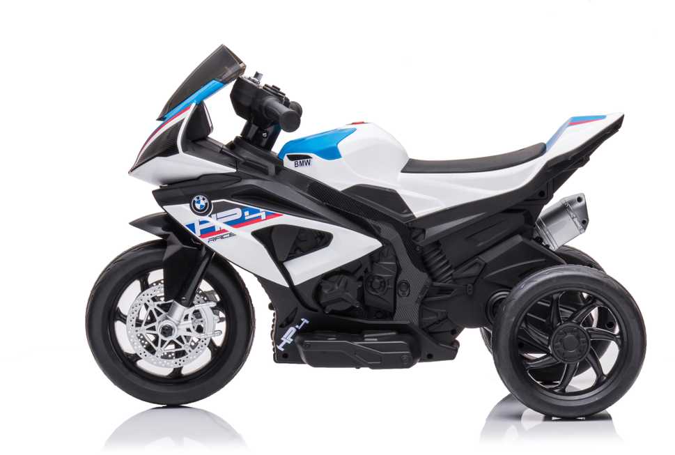 Vaikiškas elektrinis policijos motociklas HATIS "BMW HP4"