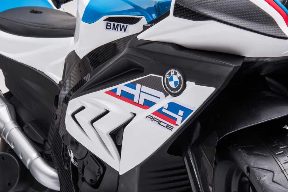 Vaikiškas elektrinis policijos motociklas HATIS "BMW HP4"